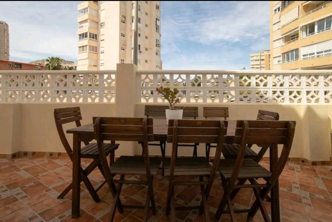 Albufereta Cozy Studio With A Great Terrace Apartment อาลิกันเต ภายนอก รูปภาพ